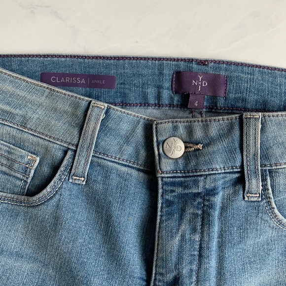 NYDJ Clarissa Stretch Skinny Ankle Jeans - Picture 3 of 6